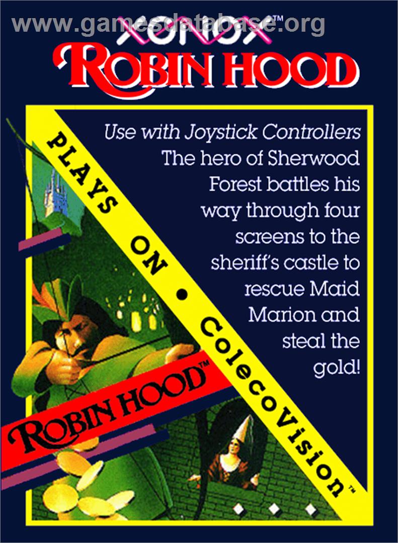 Robin Hood - Coleco Vision - Artwork - Box