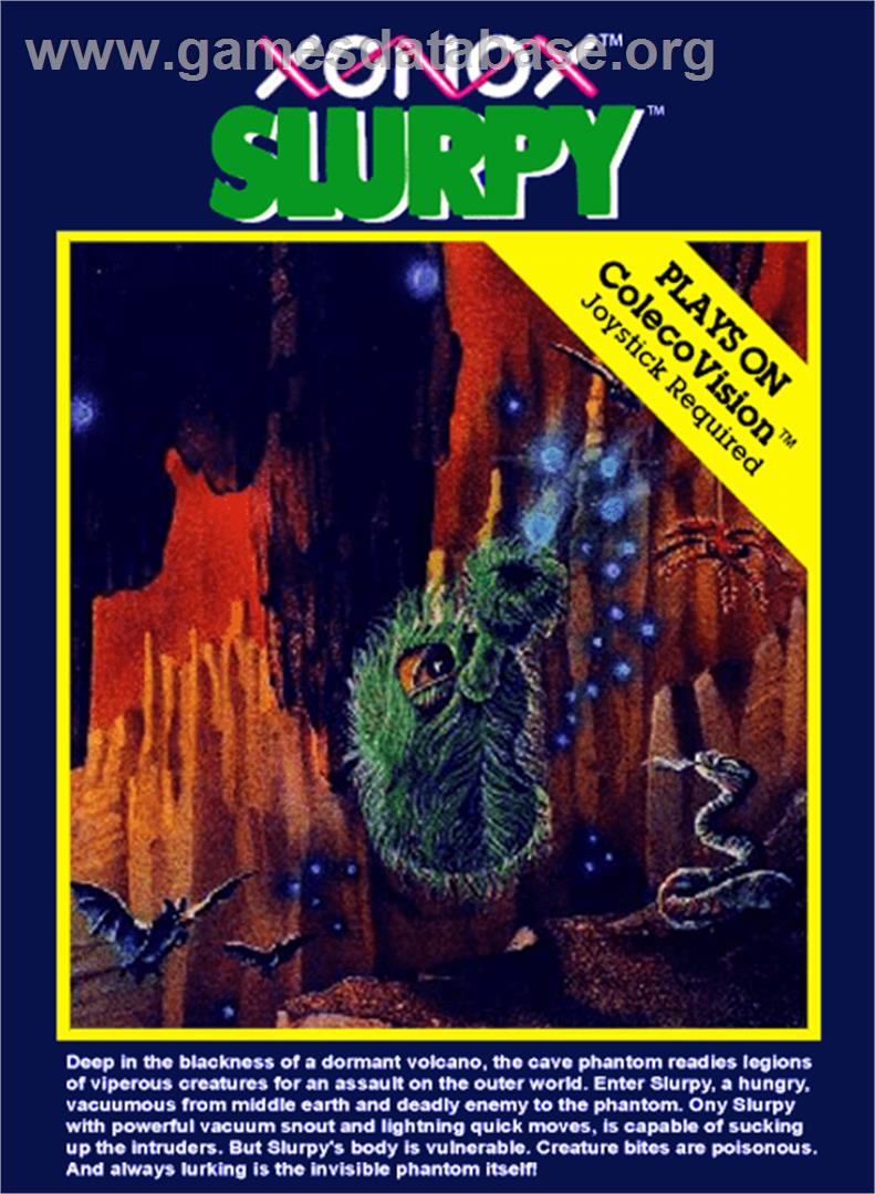 Slurpy - Coleco Vision - Artwork - Box