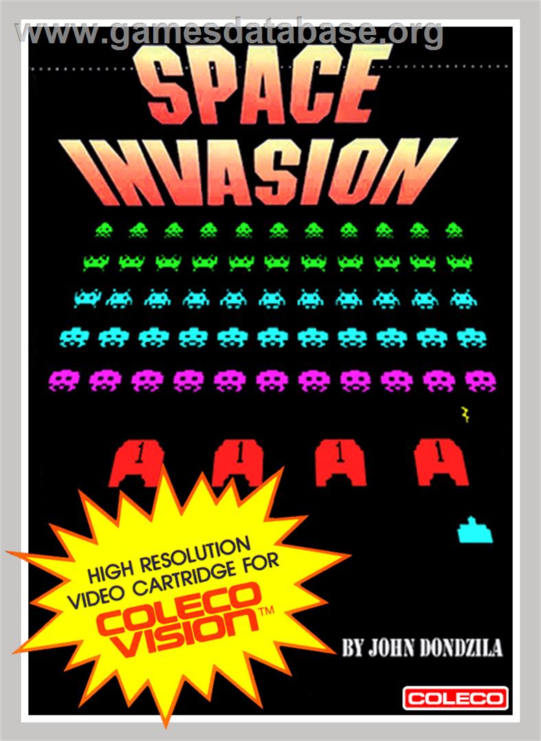 Space Invasion (Demo) - Coleco Vision - Artwork - Box