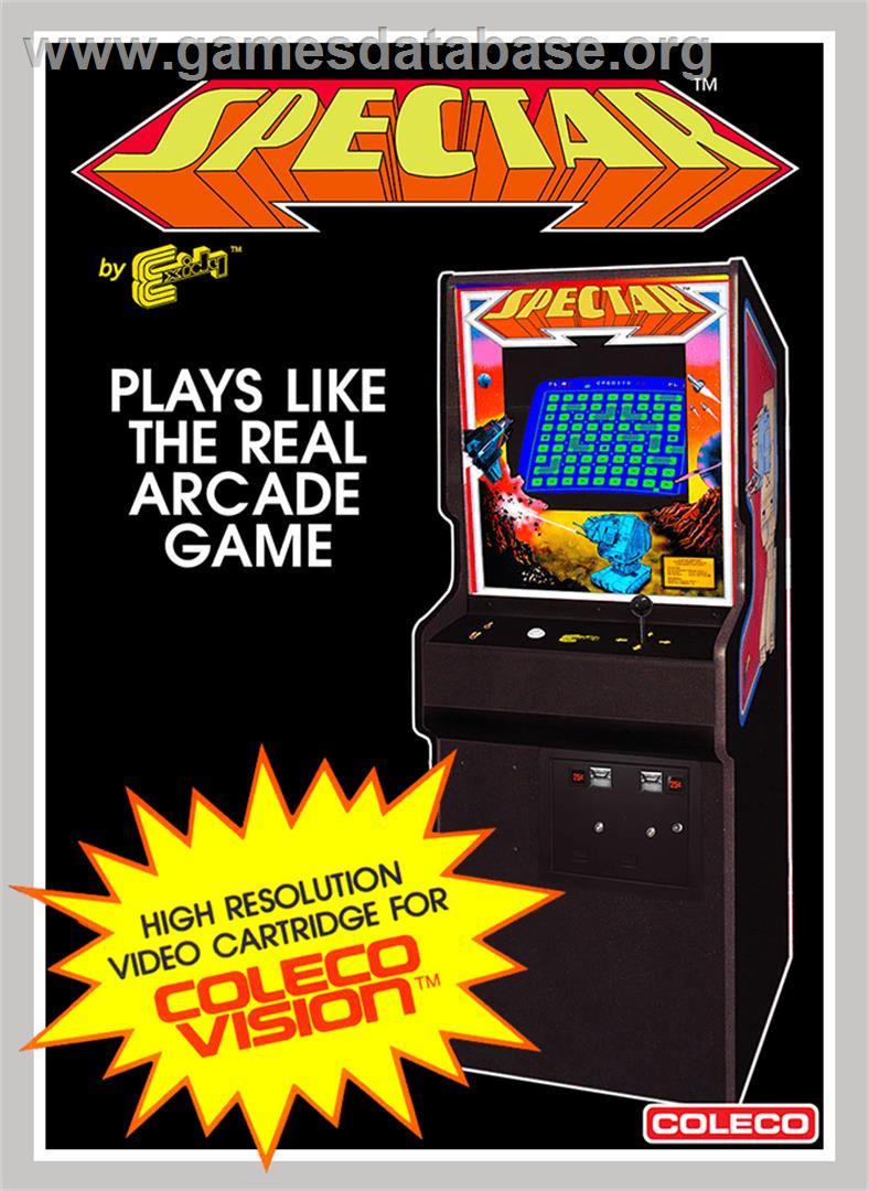 Spectar - Coleco Vision - Artwork - Box