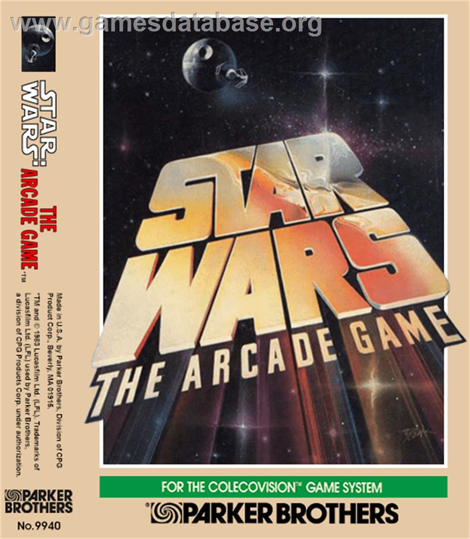 Star Wars Arcade - Coleco Vision - Artwork - Box