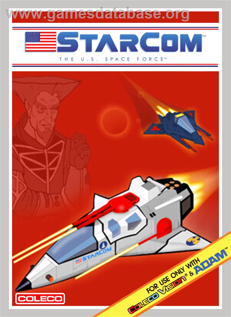 Starcom - Coleco Vision - Artwork - Box