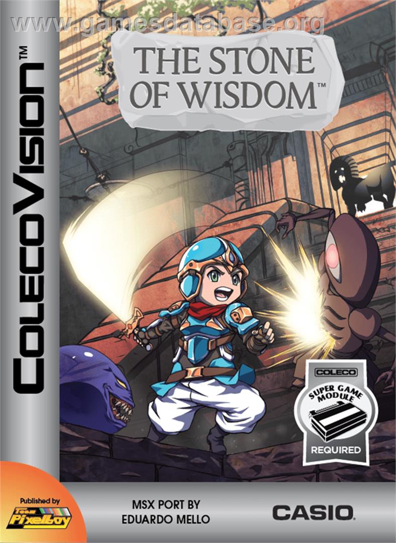 Stone Of Wisdom - Coleco Vision - Artwork - Box