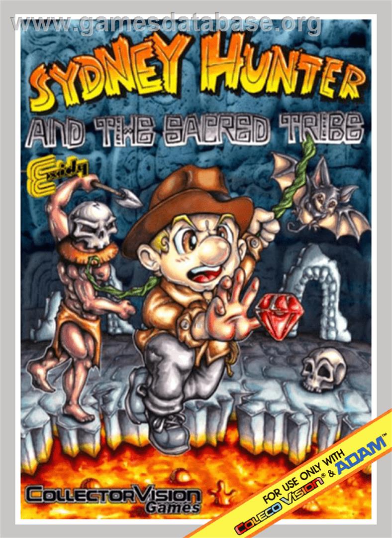 Sydney Hunter and the Sacred Tribe - Coleco Vision - Artwork - Box