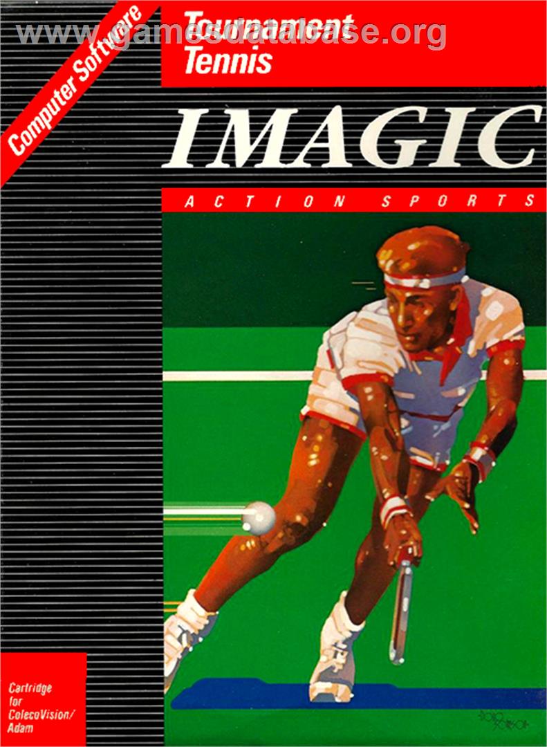 Tournament Tennis - Coleco Vision - Artwork - Box