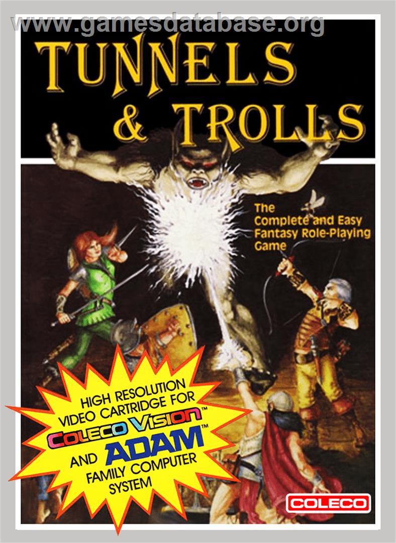Tunnels And Trolls - Coleco Vision - Artwork - Box