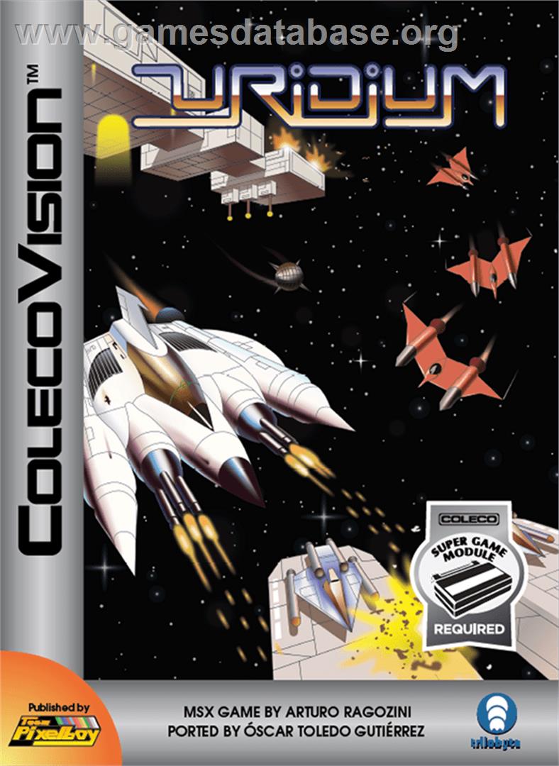 Uridium - Coleco Vision - Artwork - Box
