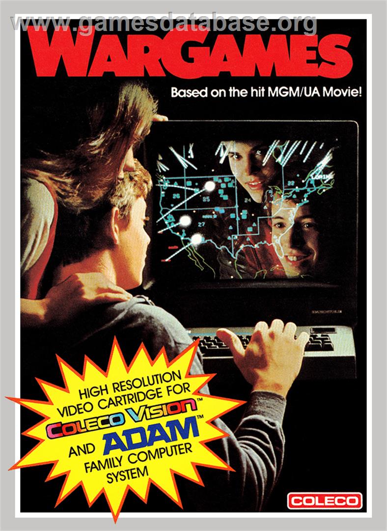 Wargames - Coleco Vision - Artwork - Box