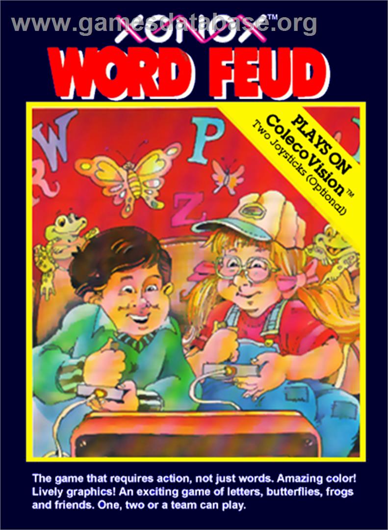 Word Feud - Coleco Vision - Artwork - Box