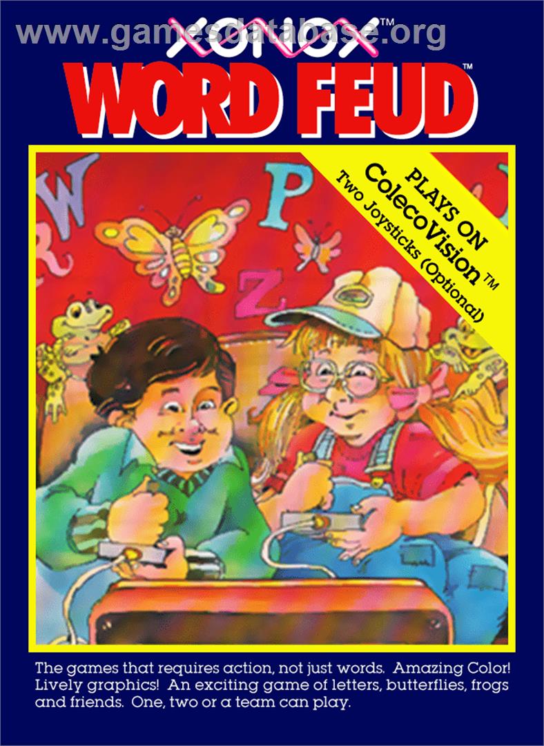 Word Feud - Coleco Vision - Artwork - Box