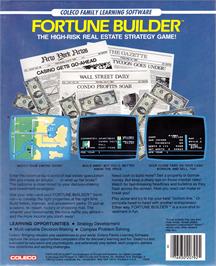 Box back cover for Fortune Builder on the Coleco Vision.