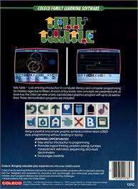 Box back cover for Telly Turtle on the Coleco Vision.