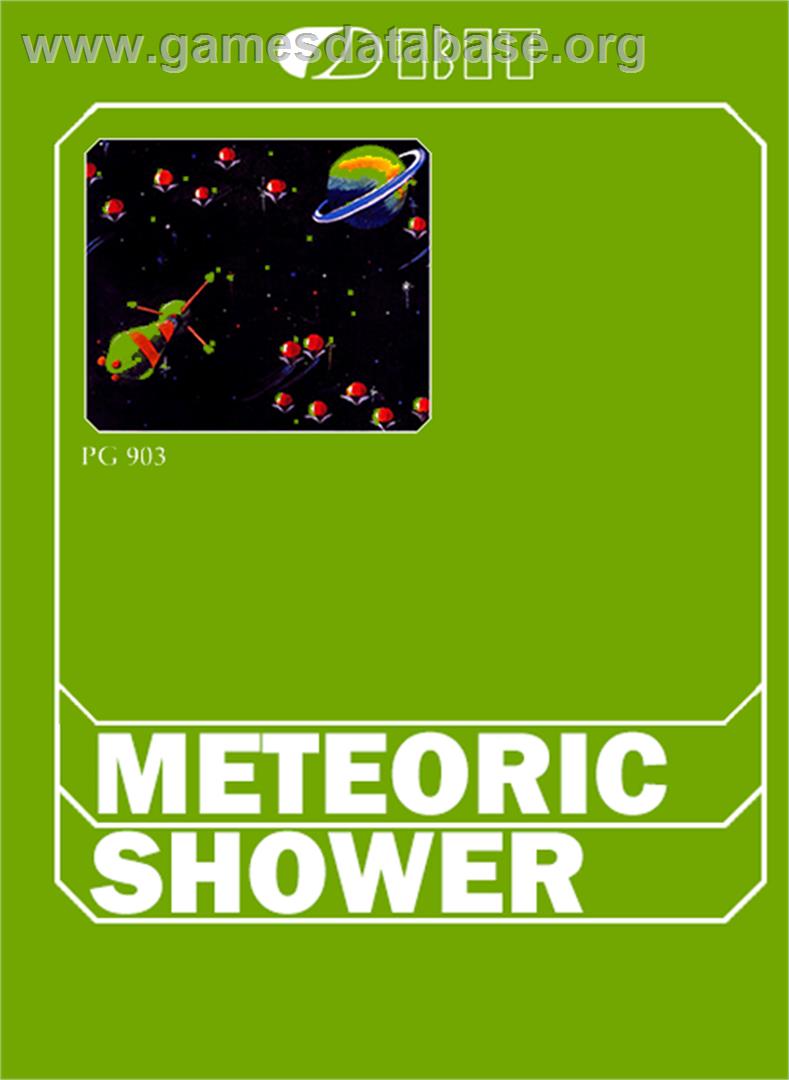 Meteoric Shower - Coleco Vision - Artwork - Box Back