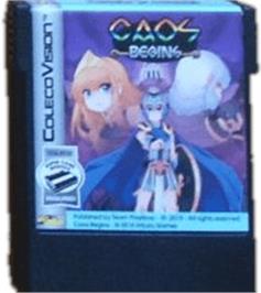 Cartridge artwork for Caos Begins on the Coleco Vision.