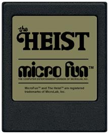Cartridge artwork for Heist, The on the Coleco Vision.