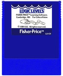Cartridge artwork for Logic Levels on the Coleco Vision.