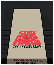 Cartridge artwork for Star Wars - The Arcade Game on the Coleco Vision.
