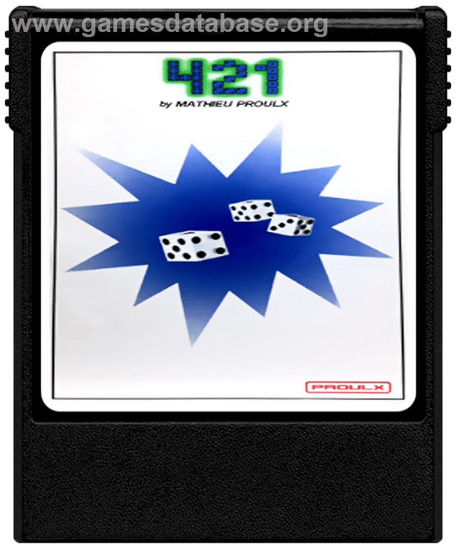 421 - Coleco Vision - Artwork - Cartridge
