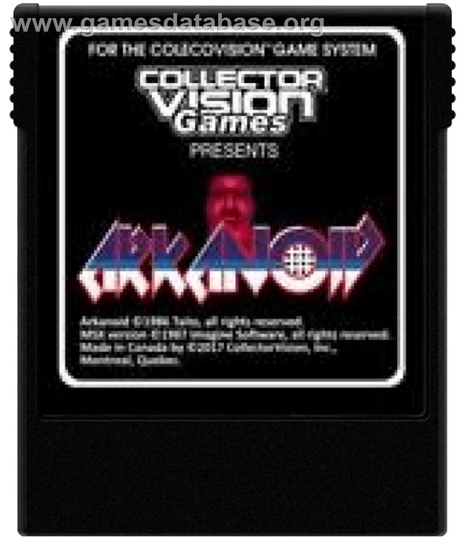 Arkanoid - Coleco Vision - Artwork - Cartridge