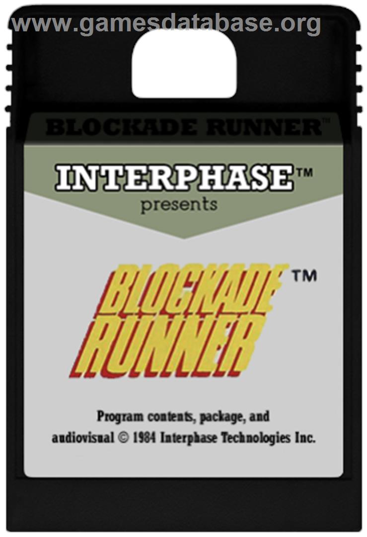 Blockade Runner - Coleco Vision - Artwork - Cartridge