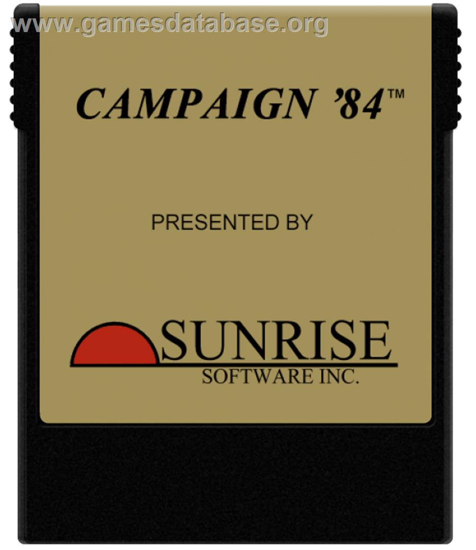 Campaign '84 - Coleco Vision - Artwork - Cartridge