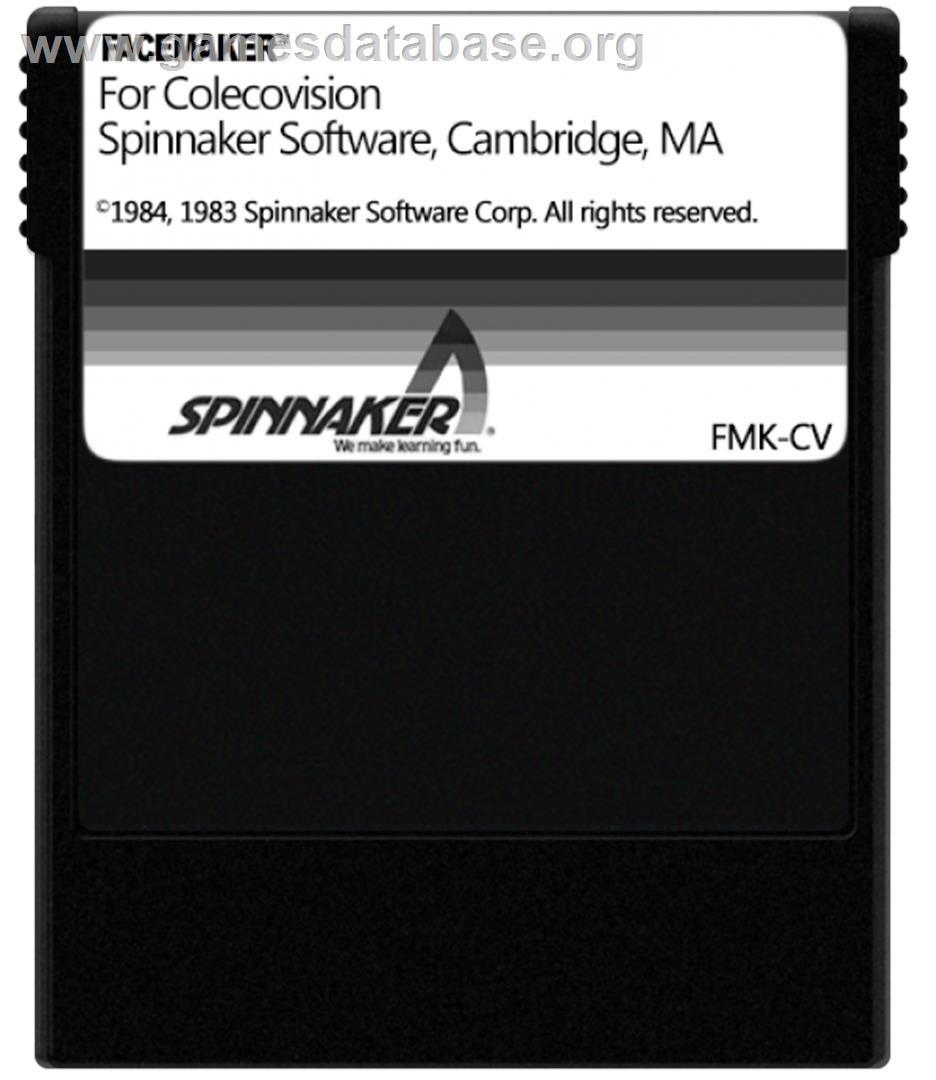 Facemaker - Coleco Vision - Artwork - Cartridge