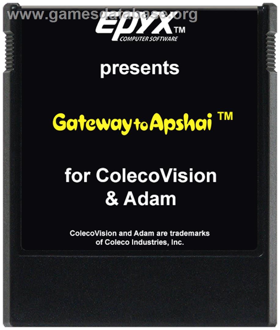 Gateway to Apshai - Coleco Vision - Artwork - Cartridge