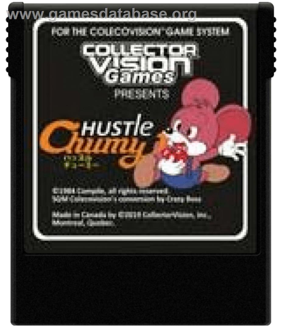 Hustle Chumy - Coleco Vision - Artwork - Cartridge