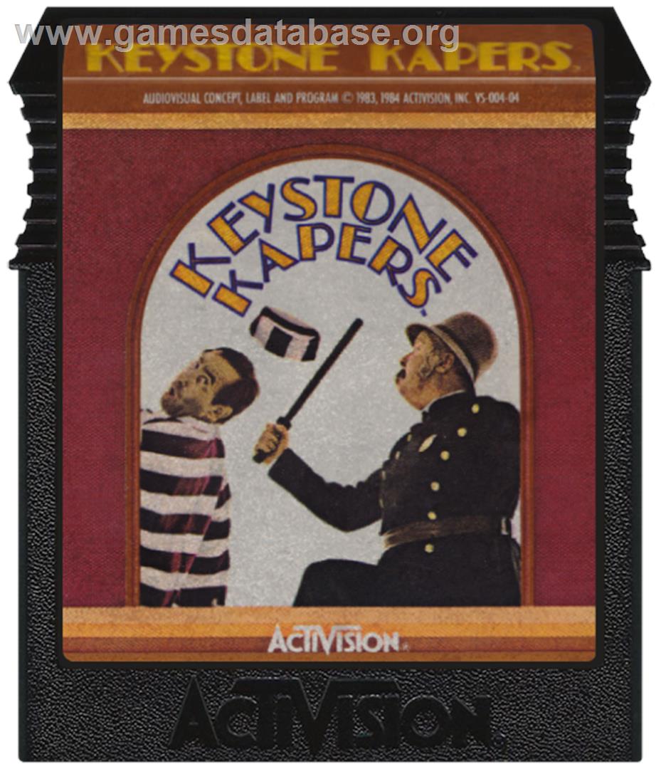 Keystone Kapers - Coleco Vision - Artwork - Cartridge