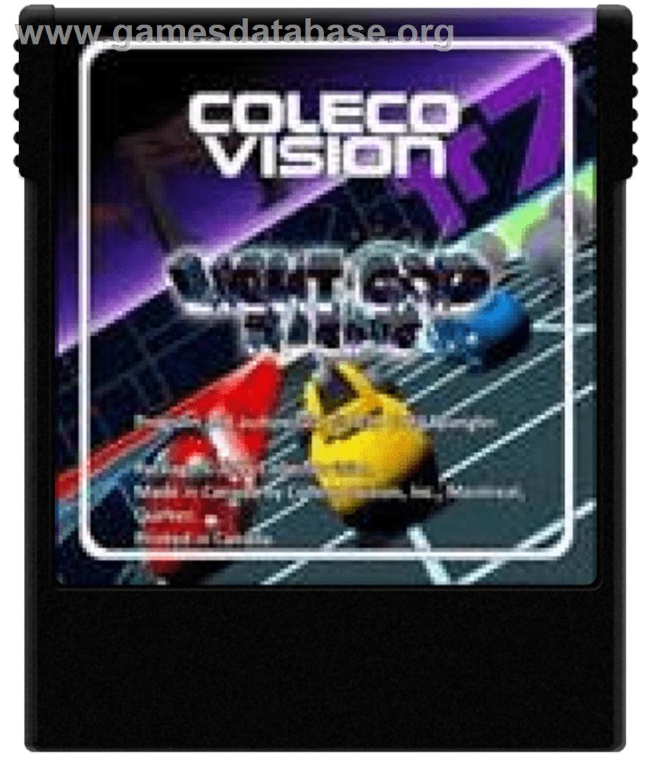 Light Grid Racing - Coleco Vision - Artwork - Cartridge