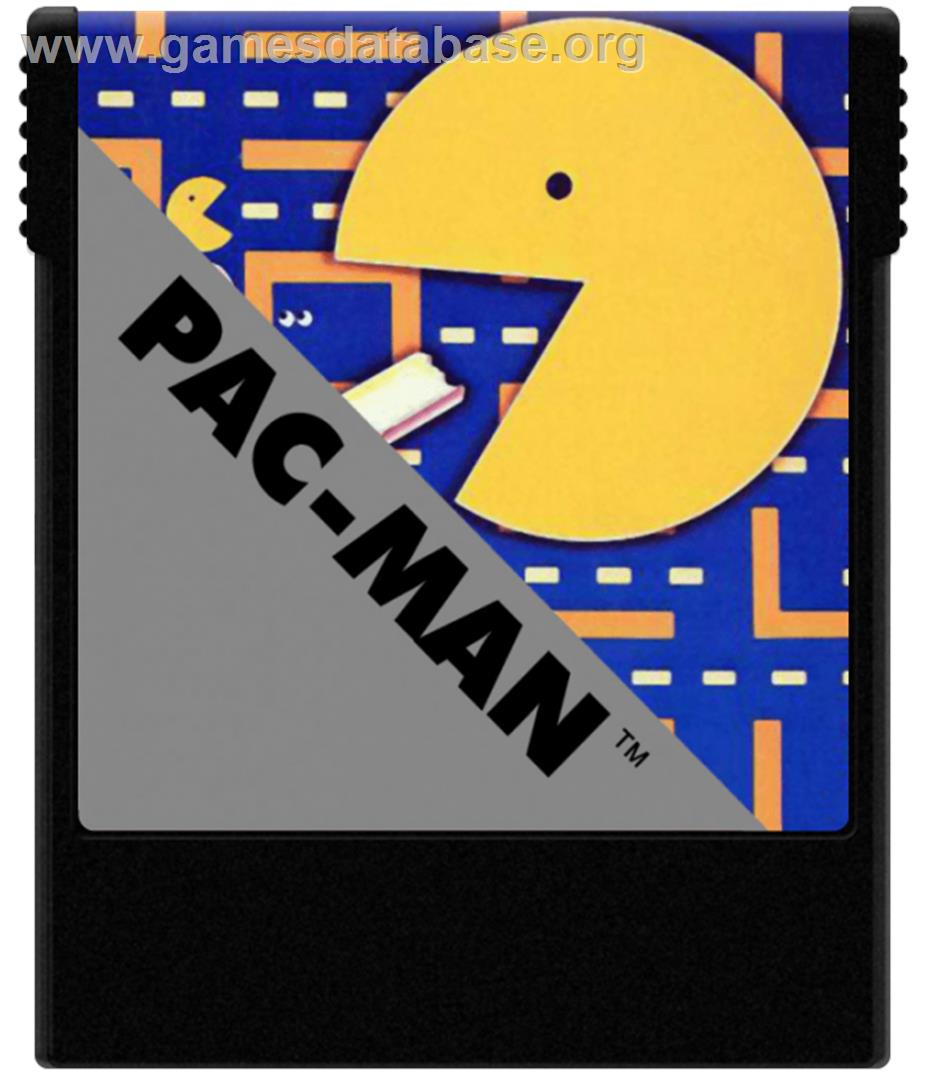 Pac-Man - Coleco Vision - Artwork - Cartridge
