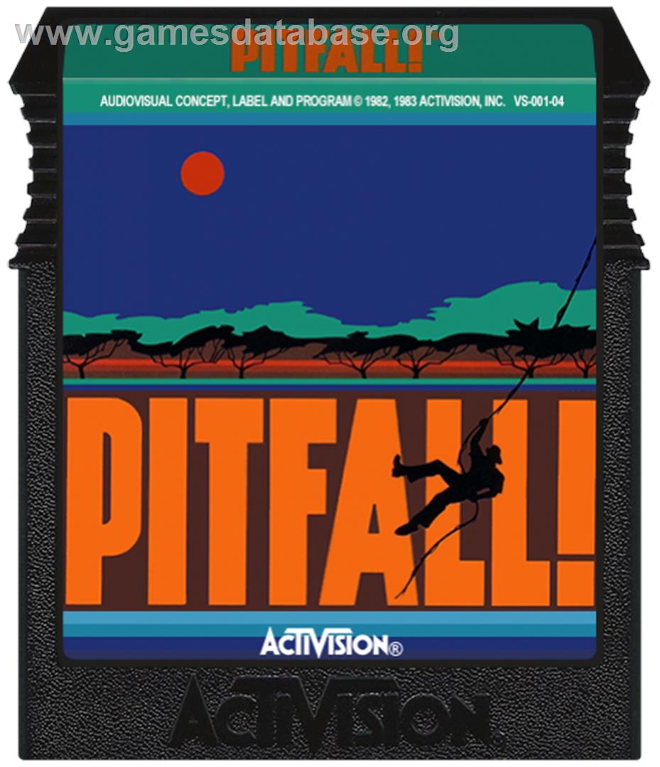 Pitfall! - Coleco Vision - Artwork - Cartridge