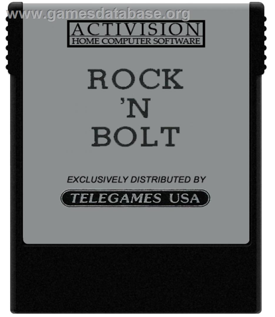 Rock n' Bolt - Coleco Vision - Artwork - Cartridge