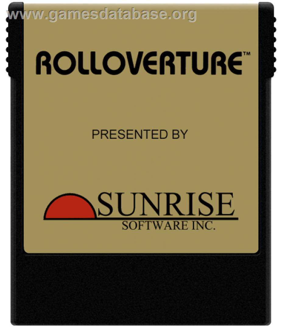 Rolloverture - Coleco Vision - Artwork - Cartridge