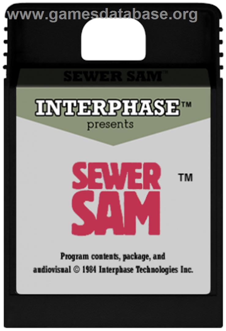 Sewer Sam - Coleco Vision - Artwork - Cartridge