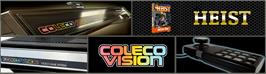 Arcade Cabinet Marquee for Heist, The.