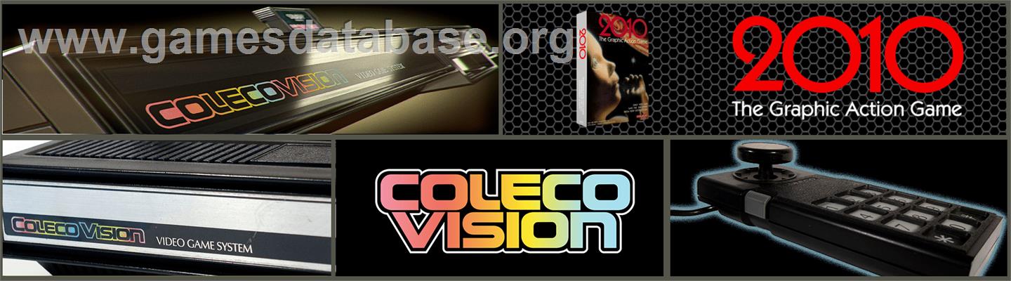 2010: The Graphic Action Game - Coleco Vision - Artwork - Marquee