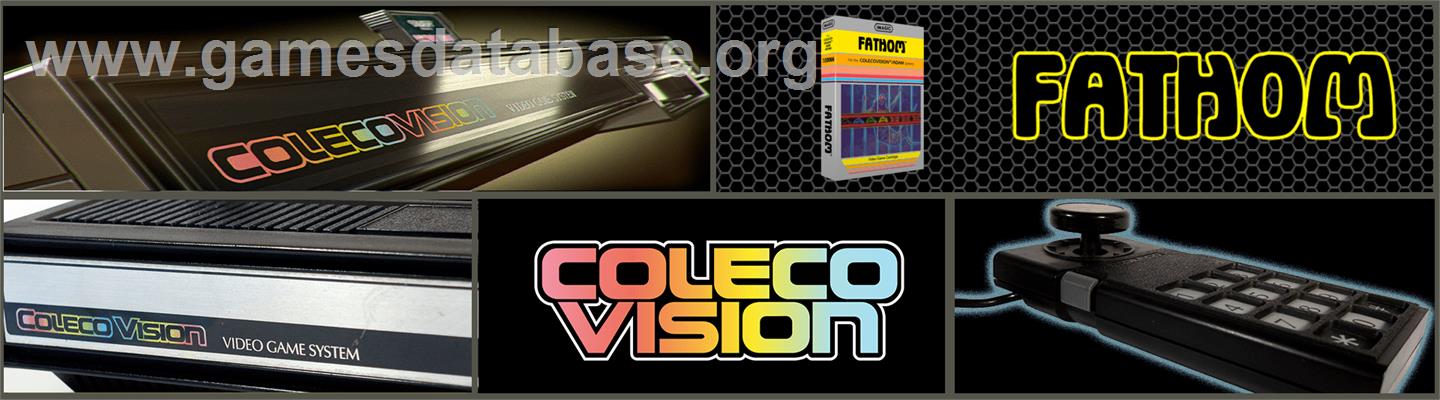 Fathom - Coleco Vision - Artwork - Marquee