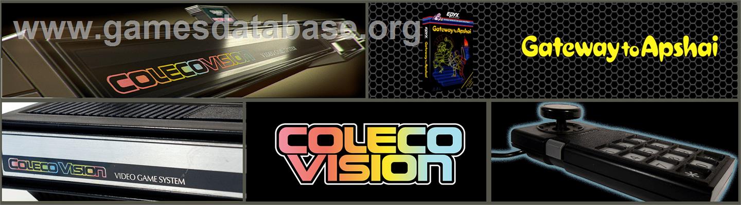 Gateway to Apshai - Coleco Vision - Artwork - Marquee