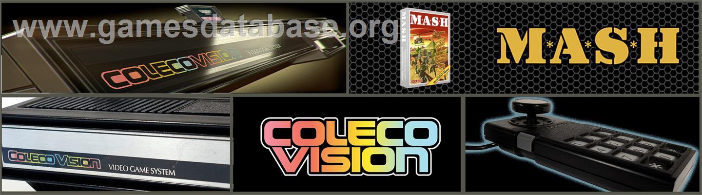 M*A*S*H - Coleco Vision - Artwork - Marquee
