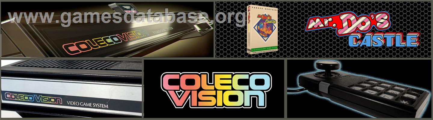 Mr. Do! - Coleco Vision - Artwork - Marquee