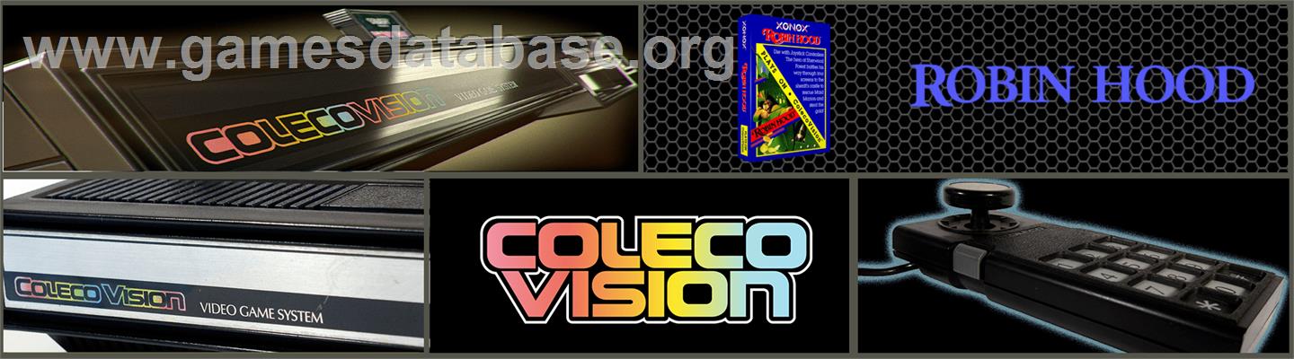 Robin Hood - Coleco Vision - Artwork - Marquee