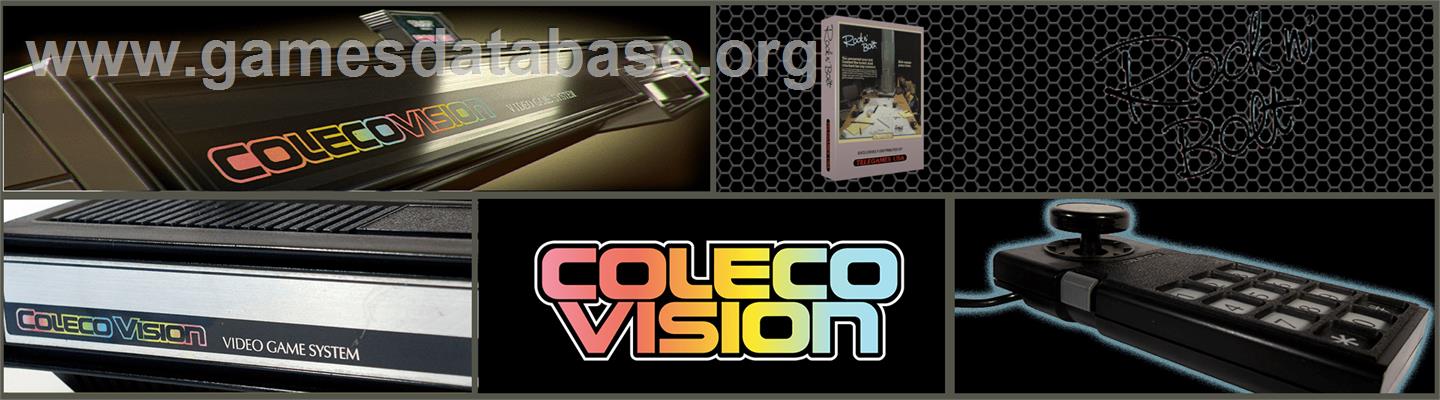 Rock n' Bolt - Coleco Vision - Artwork - Marquee