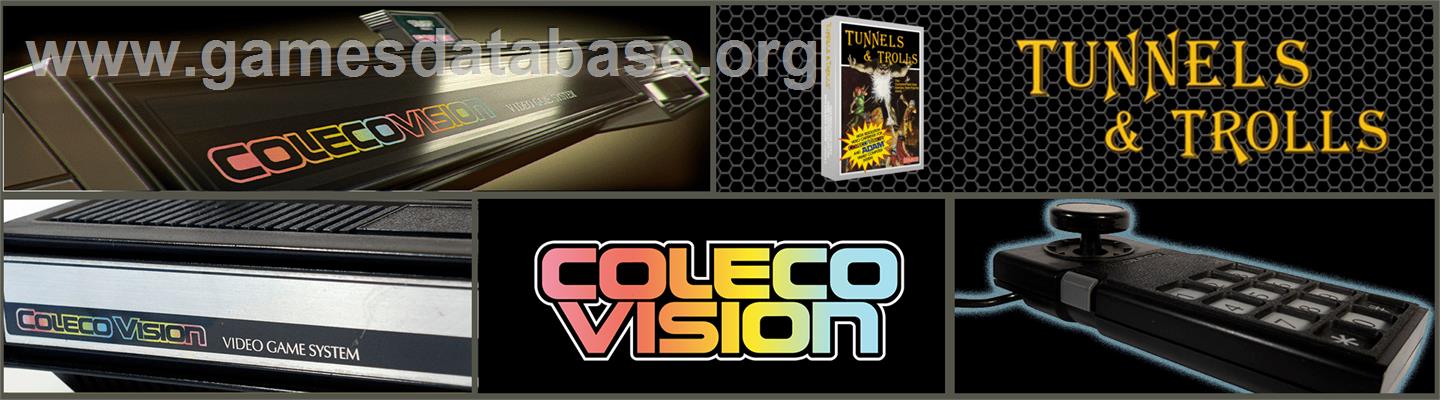 Tunnels & Trolls: Demo - Coleco Vision - Artwork - Marquee
