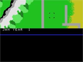 In game image of Fortune Builder on the Coleco Vision.
