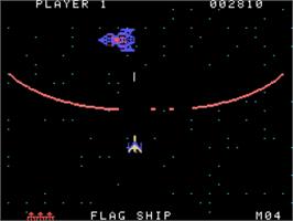 In game image of Gorf on the Coleco Vision.