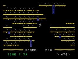 In game image of Mountain King on the Coleco Vision.