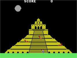 In game image of Quest For Quintana Roo on the Coleco Vision.