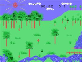 In game image of Robin Hood on the Coleco Vision.