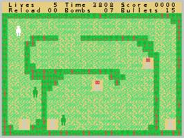 In game image of Search for the Stolen Crown Jewels 2 (Demo) on the Coleco Vision.